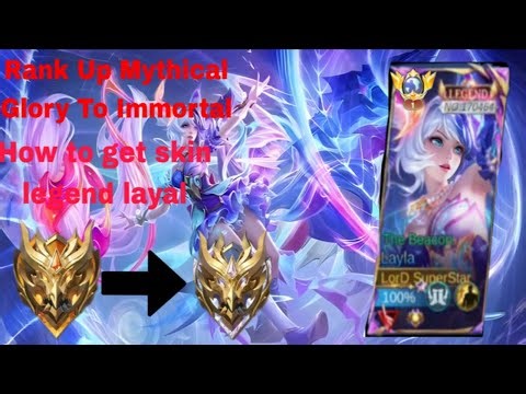 How to Get Layla Legend Skin + Solo Rank Up From GLORY to IMMORTAL | Layla Full Guide!