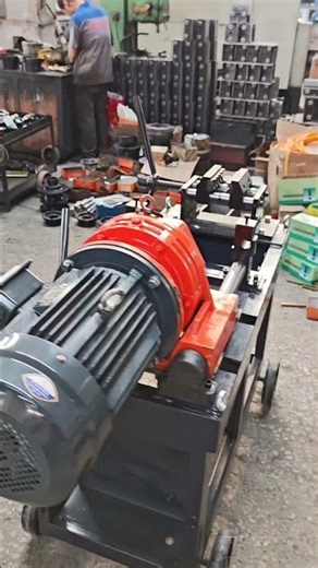 rebar threading machine production material and steps/#threading_machine