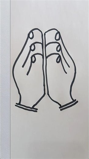 how to draw hands step by step