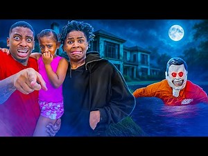 OUR Lake Is HAUNTED By Mr CREEPY EYES......