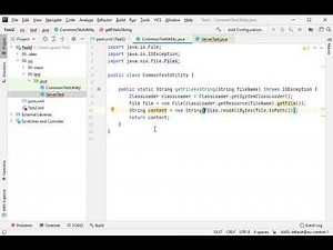 StackOverflow - Answer to "Not able to read resource files from src/test/resources in STS"