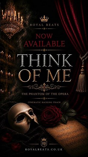 Think Of Me | Instrumental Backing Track | The Phantom of the Opera | Royal Beats #PhantomOfTheOpera