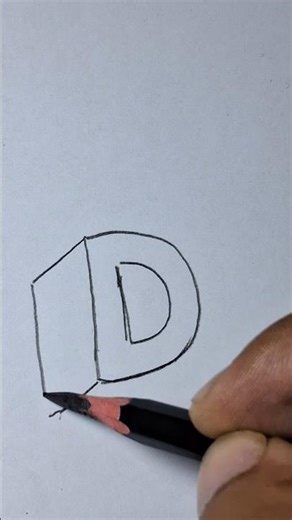 how to draw 3d #creativedrawing #3ddrawing #3dart