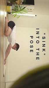 Sink into the Pose #yoga #yogapractice #stretch #yogapose #yogaforbeginners #mobility #childspose