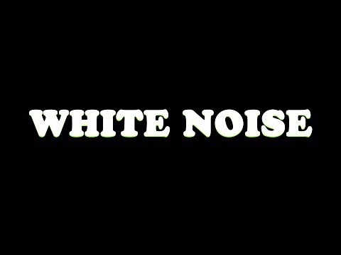 White Noise Sound HD | FM Radio Static Sound Effects | Black Screen with White Noise