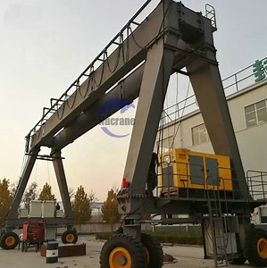[Hot Item] 400ton Telescopic Hydraulic Gantry Crane Suppliers with 4 Jacks for Tunnel Structure Lifting
