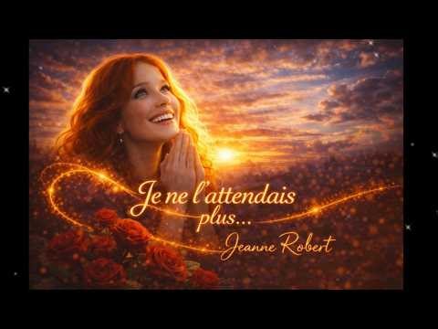 Je ne pensais plus vivre ça / Ballade country romantique avec paroles - Jeanne Robert