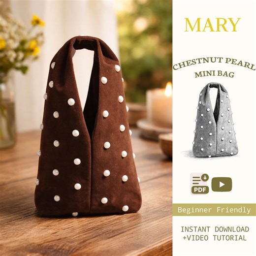 Digital Sewing Pattern PDF – Mini Bag Pattern With Video Tutorial - Etsy Canada