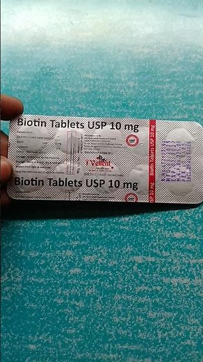 Biotin 10 mg tablet and uses_Health Tips(720P_HD)