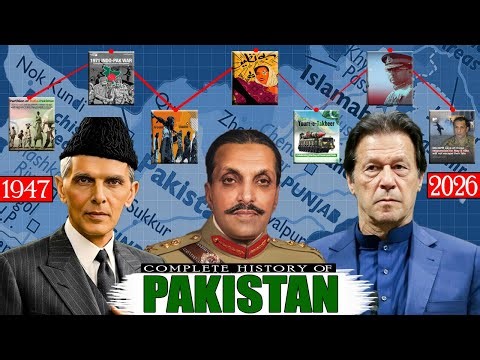 The Complete History of Pakistan (1947–2025) | Wars, Coups & Democracy