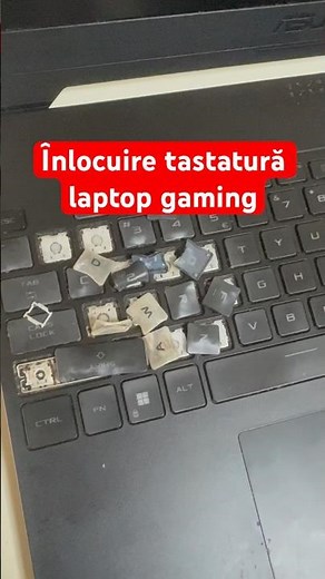 Inlocuire tastatura laptop gaming ASUS TUF Dash F15 • DORADO SYSTEMS® Service IT Bucuresti #laptop