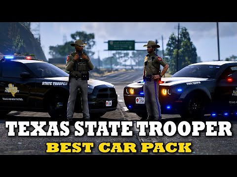 Texas DPS Trooper GTA 5 LSPDFR - EPIC NEW Car Pack!