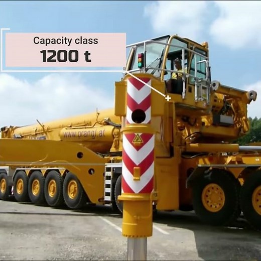 TEREX AC 1000-9 - one of the most powerful all-terrain cranes in the world