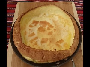 Dutch Baby in Pizza Oven