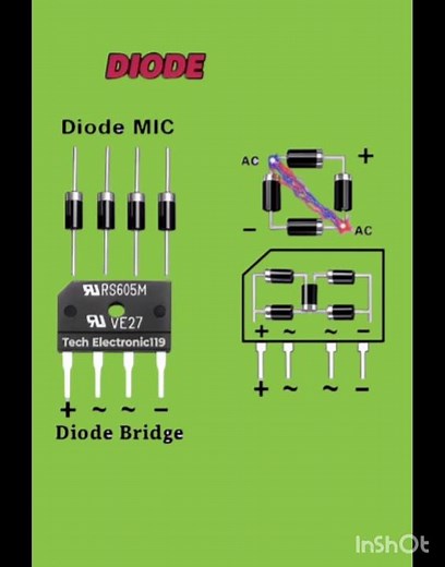 Diode Bridge Rectifier #industrialelectrician# electroniccircuit#shorts