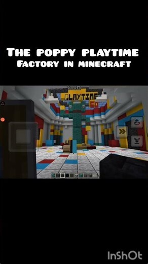 The poppy playtime factory I minecraft