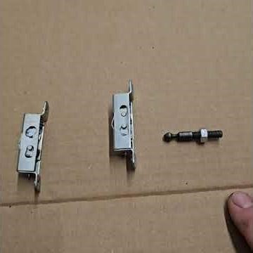 How to adjust the lock on Rangemaster oven door.