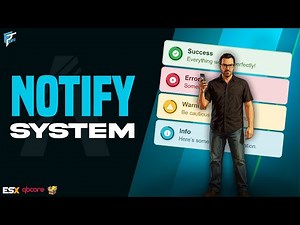 [ESX / QB / QBOX] NUI Animated Notification Script | Custom Alerts for FiveM | Fatality Scripts