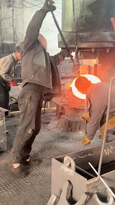 Inside the forging factory Workforce of Fire: Forging Team Creates Perfect Steel Shape #process #machine #factory #forging #manufacturer #blacksmith #fblifestyle | Inside the factory