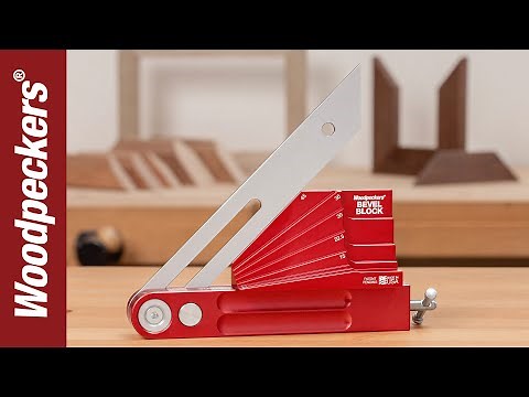 Bevel Block & Bevel Squares | Woodpeckers Woodworking Tools