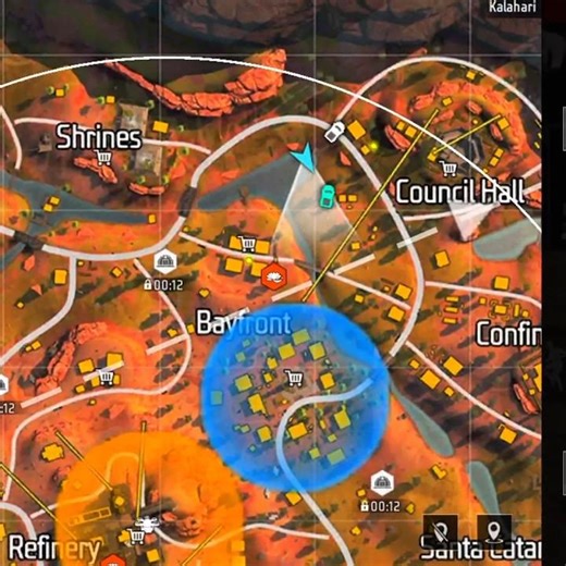 🔥Kalahari Map Ki Sabse OP Trick 😱 | 99% Players Ko Nahi Pata Ye Secret Spot! #shorts