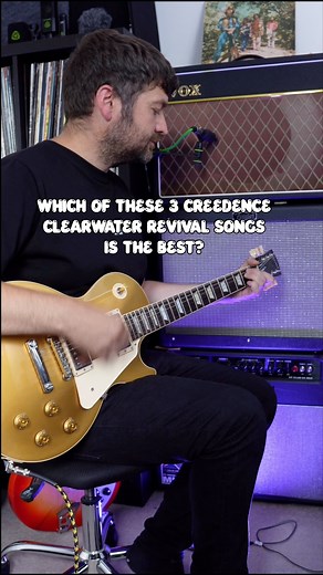 Which of the following 3 guitar riffs is the best #creedenceclearwaterrevival #johnfogerty | Stuart Sidney Guitarist