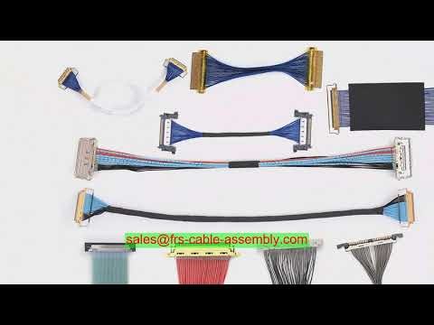 20 Pin Connector 28awg Cable LVDS to DVI Electrical Plug Cable Wire Cable Assembly Manufacturer