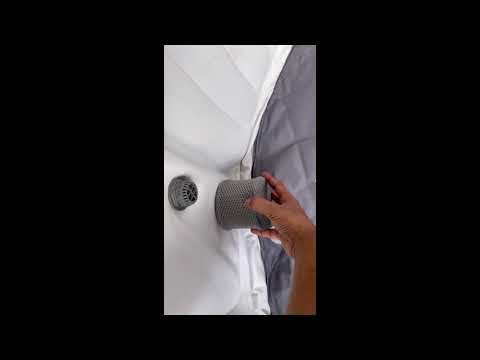 Unboxing, installing and operating the Cleverspa inflatable Jacuzzi