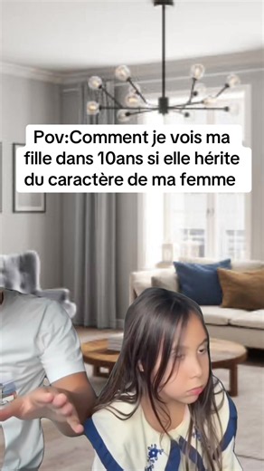 Comment je vois ma fille dans 10 ans si elle hérite du caractère de ma femme