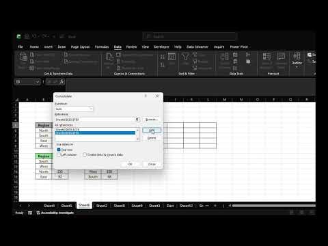 How to Combine Different Tables into a Single Table in Excel