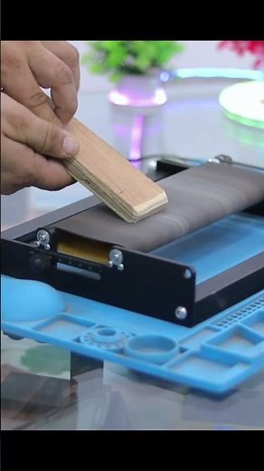 DIY Mini Sand Paper Machine 🔥 Using Costom CNC Parts and PCB #shorts