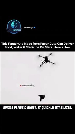 Why This Kirigami Parachute Is the Future of Mars Missions 🚀