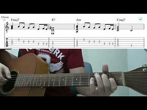 Listen Before I Go (Billie Eilish) - Easy Fingerstyle Guitar Playthrough Tutorial Lesson With Tab