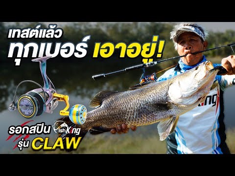 พิสูจน์มาแล้ว FISHKING CLAW เอาอยู่ทุกเบอร์ ทุกงานตกปลา‼️