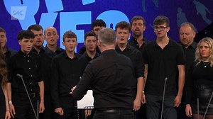 Llongyfarchiadau mawr i CFfI Meirionnydd, enillwyr y côr cymysg yn Eisteddfod Ffermwyr Ifanc 2025 👏🎶 #S4C #EisteddfodCFfI | S4C