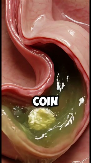 Swallowed a Coin? 😱 Here's What REALLY Happens Inside Your Body #anatomy #humanbody #digestivehealth
