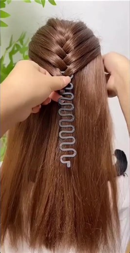 Viral Fishtail Braid Hack You Must Try #trending #viral #hairstyle #hair #shorts