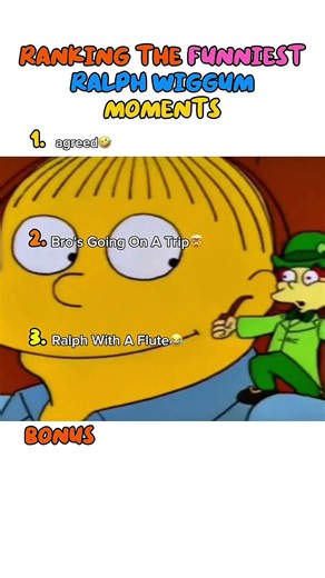 Ralph Wiggum Best Moments🥲
