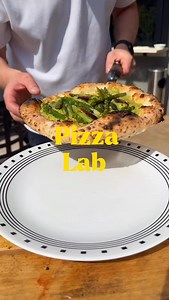 Pizza Lab Ep.1 Full recipe for the dough is on substack in bio ✌️ Asparagus & green onion 💫 | plantfuture