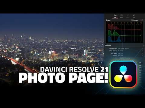 INCREDIBLE new Photo Page - DaVinci Resolve 21 First Look at this Lightroom Replacement!