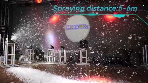 Watch 1500W snow machine on Amazon Live