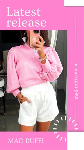 Meet your new go-to for laid-back days with a twist. The bonbon striped collar puff sleeve sweatshirt brings a fresh spin to casual comfort, blending playful details with a relaxed fit. At $56.66, it’s the kind of piece that makes you want to linger a little longer in your favorite spot. - Ready to shop? Check out the link in our bio! #CasualChic #SweatshirtStyle #PuffSleeveFashion #StripesAndPuffs #EverydayFashion