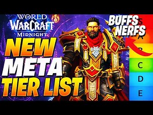 RANKING BEST CLASSES AFTER NEW CHANGES IN SEASON 2! WoW Midnight Tier List (NEW META)