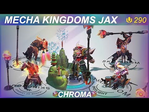 Mecha Kingdoms Jax Chromas Preview | SKingdom - League of Legends