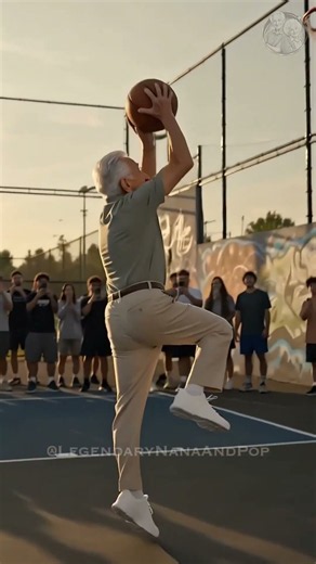 Pop Throws Down Nana’s Perfect Alley-Oop