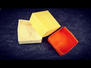 boite simple origami