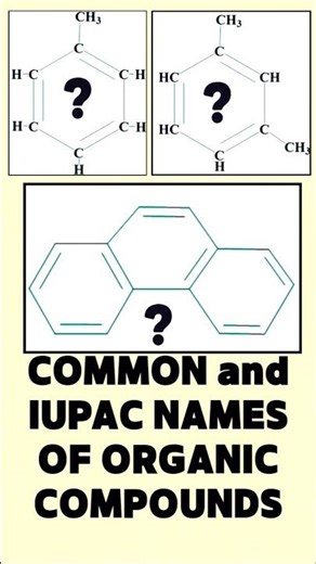 🔥Can You Name Organic Compounds💯
