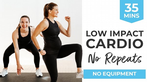 35-Minute Low Impact Cardio (Video) | Nourish Move Love