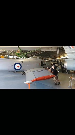 The Moorabbin air museum volunteers working hard getting the open cockpits ready for this weekend. | Derelict Aircraft Museum