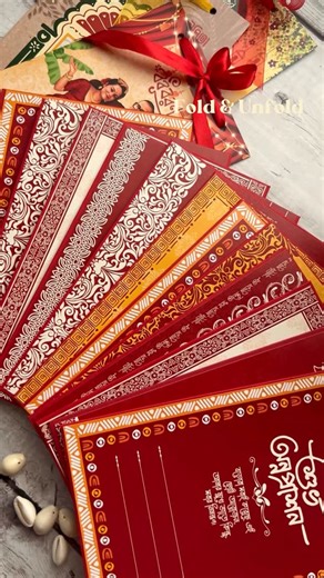 Fold & Unfold on Instagram: "𝘞𝘩𝘦𝘳𝘦 𝘵𝘳𝘢𝘥𝘪𝘵𝘪𝘰𝘯 𝘮𝘦𝘦𝘵𝘴 𝘵𝘪𝘮𝘦𝘭𝘦𝘴𝘴 𝘥𝘦𝘴𝘪𝘨𝘯 ❤️✨ 𝘖𝘶𝘳 𝘩𝘢𝘯𝘥𝘤𝘳𝘢𝘧𝘵𝘦𝘥 𝘸𝘦𝘥𝘥&